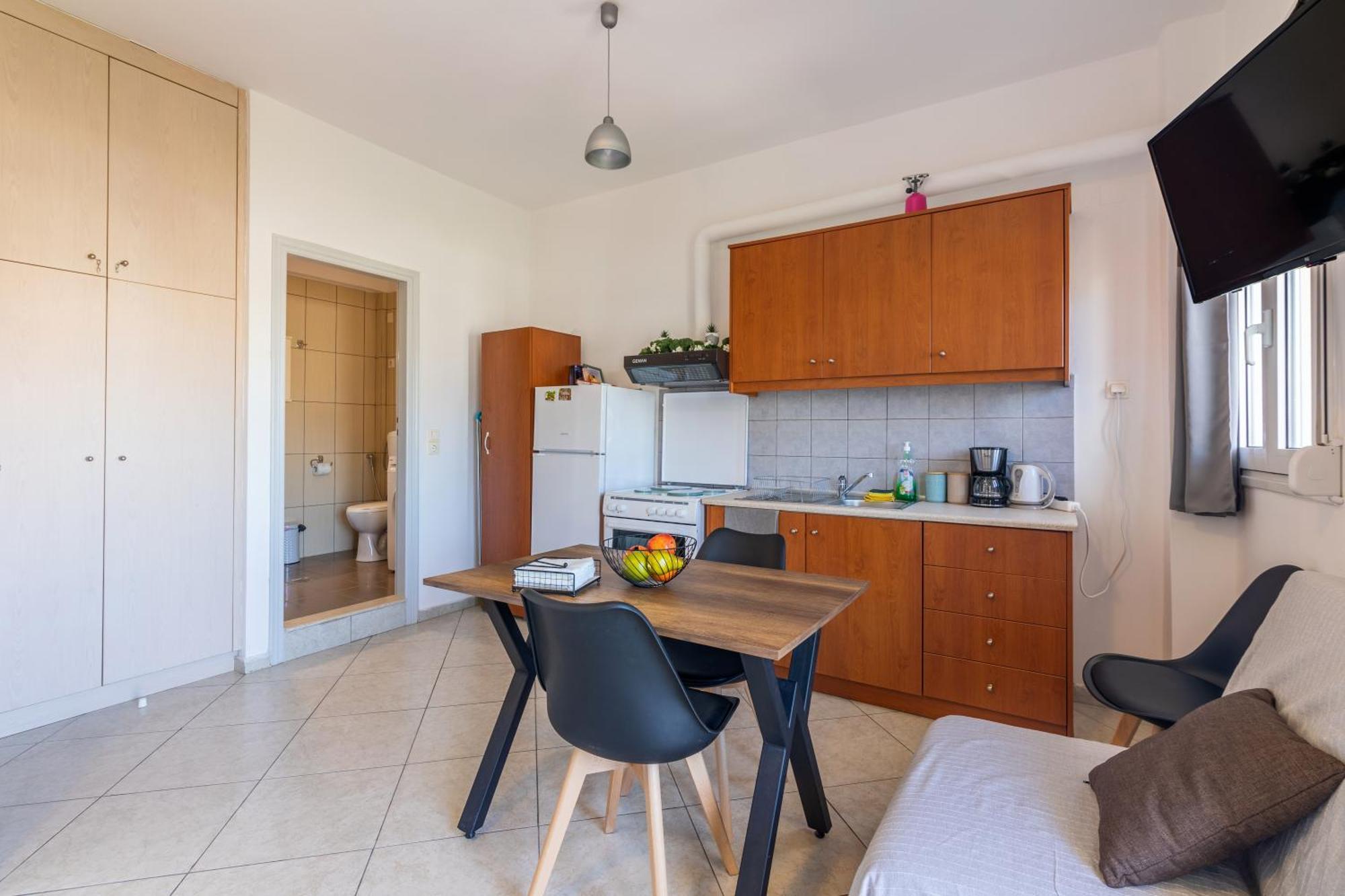 Studio On The Closest Beach To The City! Amoudara Lasithiou Exterior foto